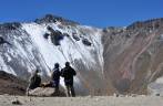 Admirando a incrível beleza da cratera do Nevado de Toluca, na região central do México